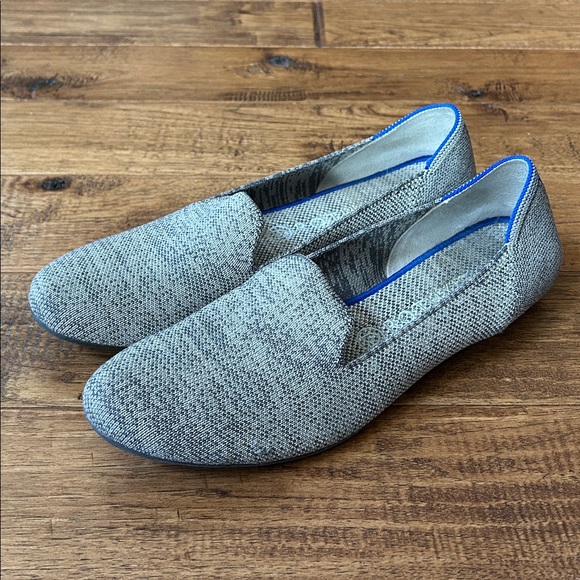 Rothy’s The Loafer Flats Sustainable Slip On Shoes Heather Gray Size 10 - Picture 5 of 10